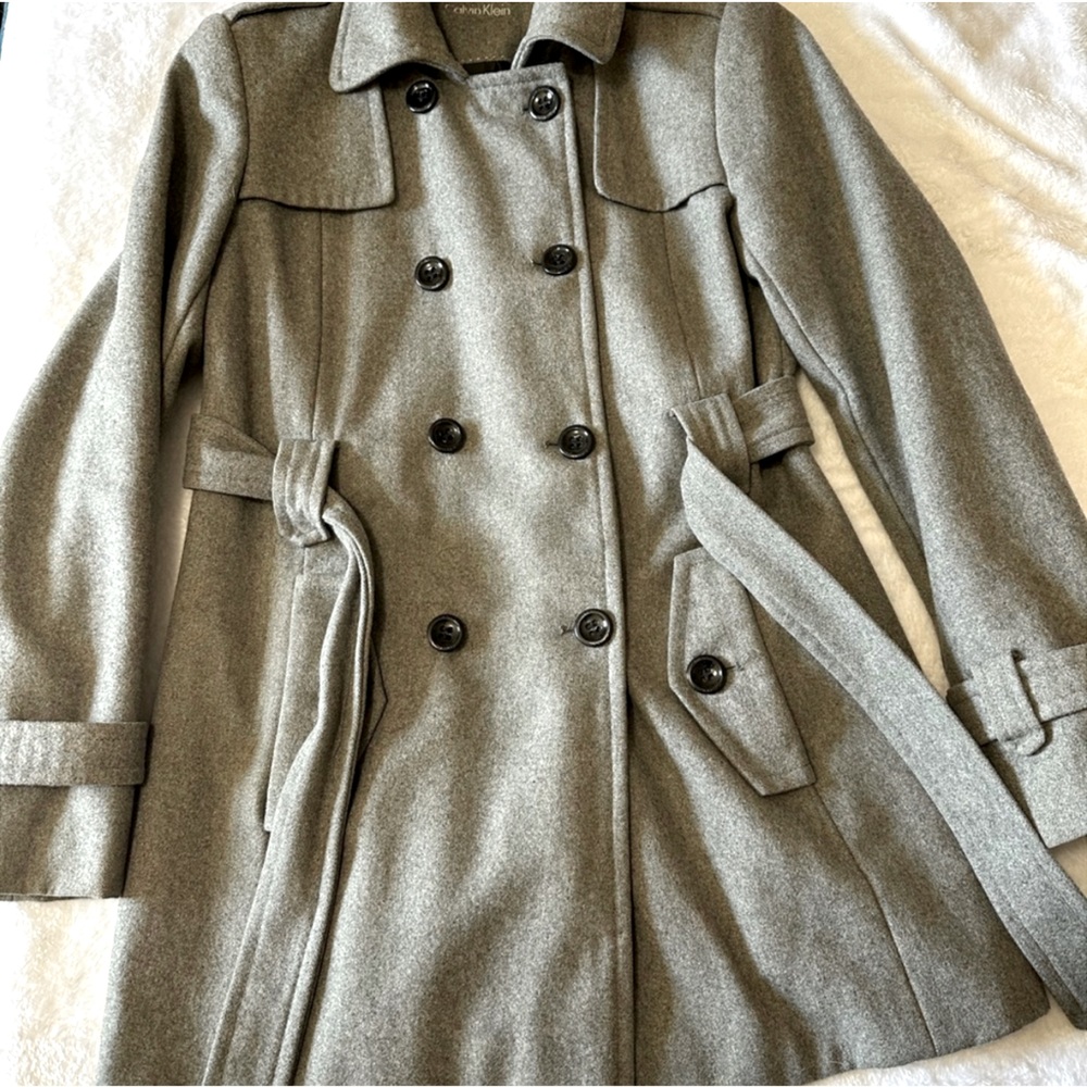 Calvin Klein wool blend pea coat size S / XS